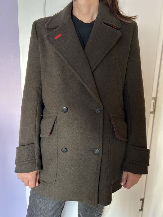 Вълнено палто ZARA