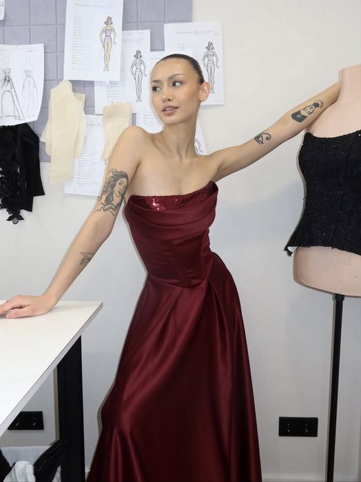 Корсетное платье от ателье Embark