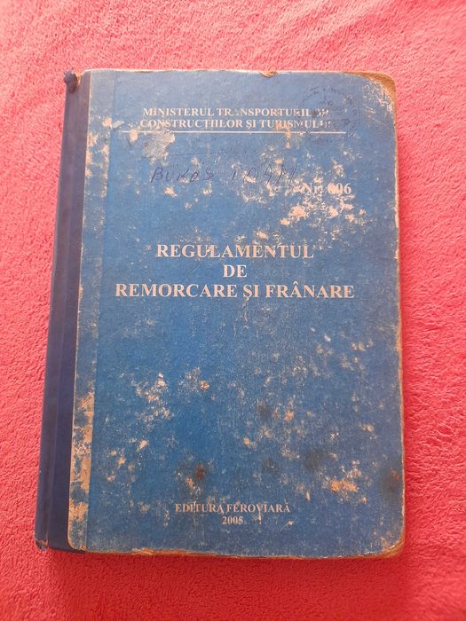 vand instructie feroviara regulament 006 remorcare si franare