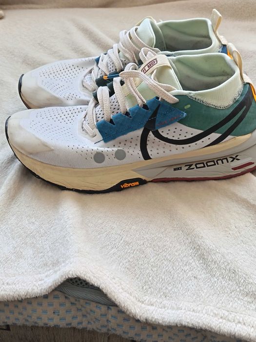 Продавам Nike ZoomX Zegama Trail 2 - trail моделът с ZoomX пяна и Vibram MegaGrip подметка.
