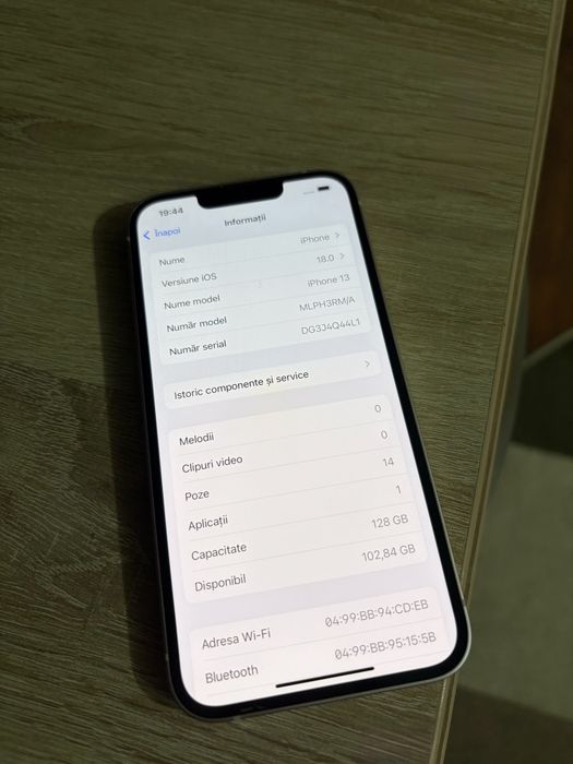 iPhone 13 Pink – 128 GB – Stare foarte bună