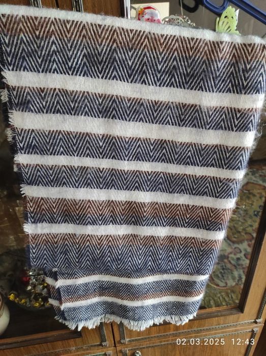 Шаль советская бу