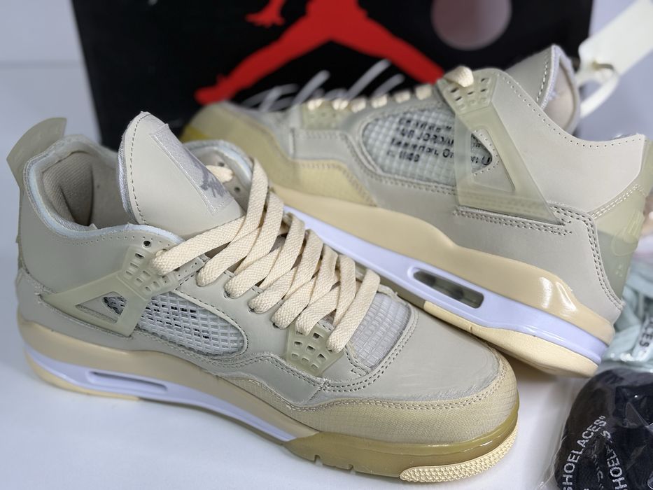 Jordan 4 Retro Off White Sneakers 40-44