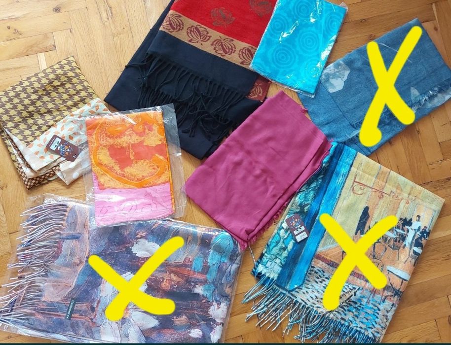 Нови шалове кашмир, парео