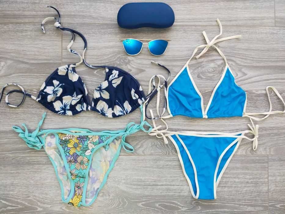 2 costume baie + ochelari cu toc, livrare gratuită