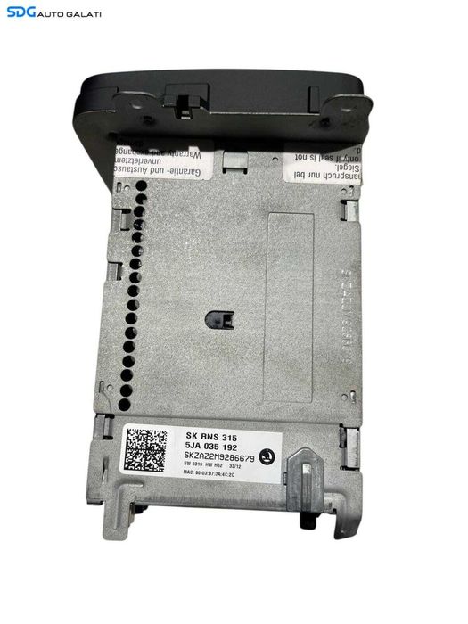 Navigatie Radio CD Player RNS315 RNS 315 Skoda Rapid 2012 - 2023 Cod 5JA035192 [S0124]