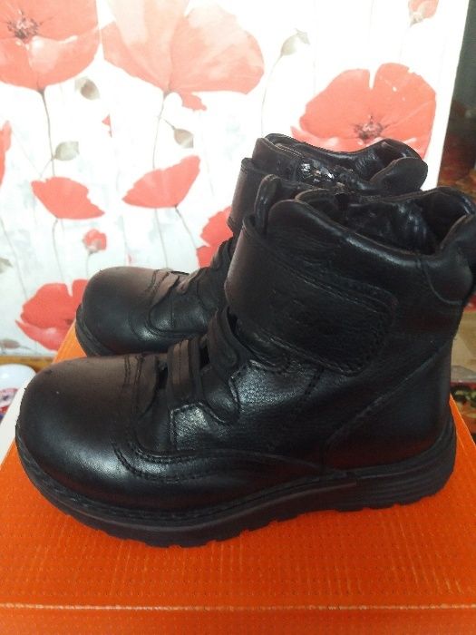 Сапоги зимние на мальчика.