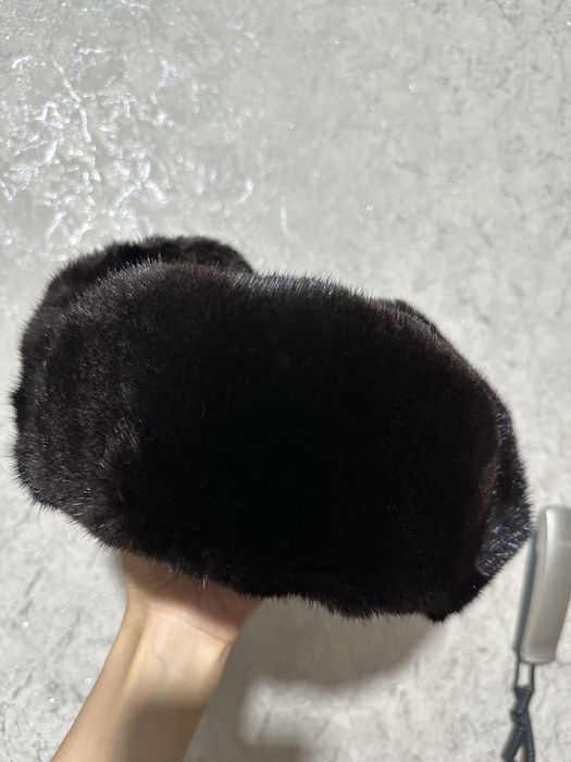 Мужская шапка норка