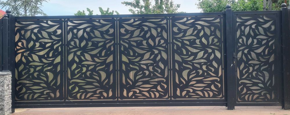 Laser plasma CNC panouri decorative porti garduri