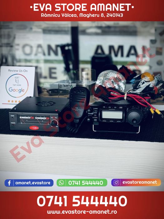 Statie / Transceiver Ultracompact Multimodal YAESU FT-857 HF/VHF/UHF