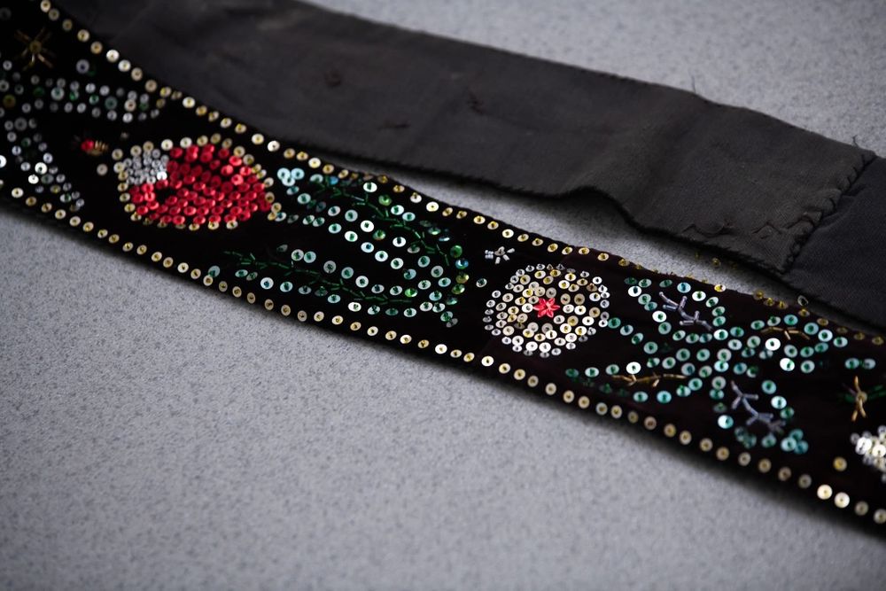 Brâu/curea /costum traditional/popular/cusut manual /folclor