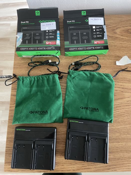 Incarcator Premium Patona Dual PD cu USB compatibil Panasonic DMW-BLF19