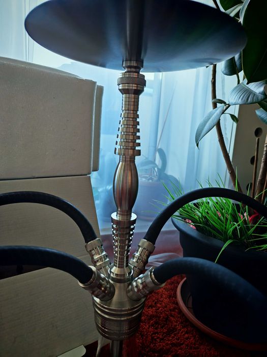 Narghilea profesionala 4 furtunuri - noua la cutie