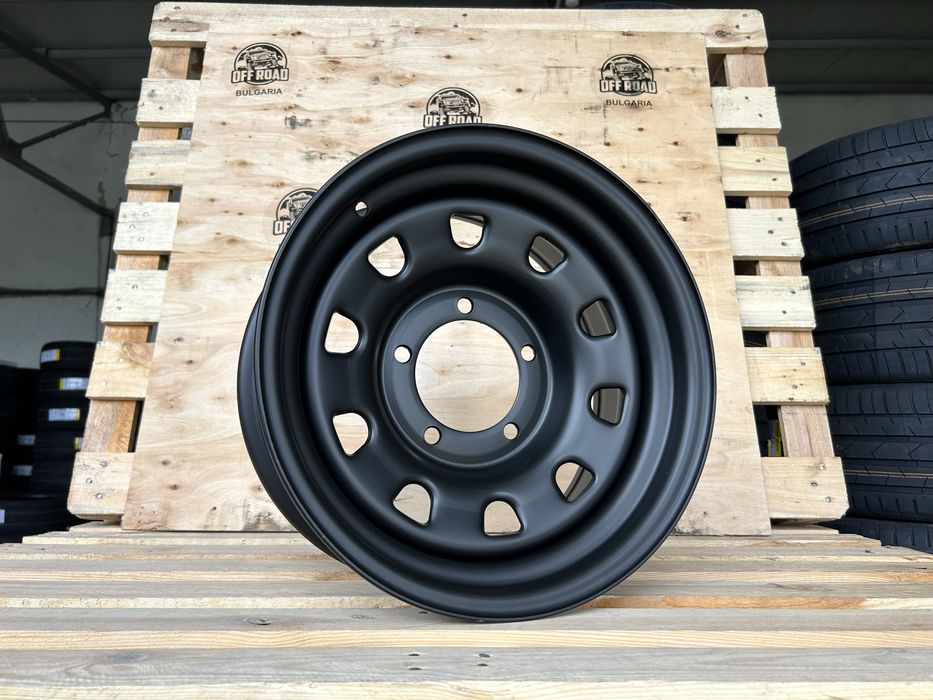 15" 5x139.7 Минусови Стоманени Джанти 4х4 Lada Niva/UAZ/Suzuki Vitara