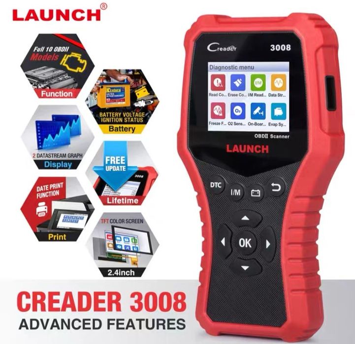 Launch 3008 thinkcar f car scanmatic вася диагност