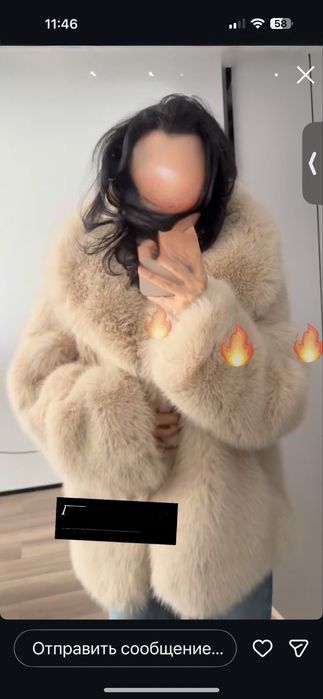 Продам красивый полушубок