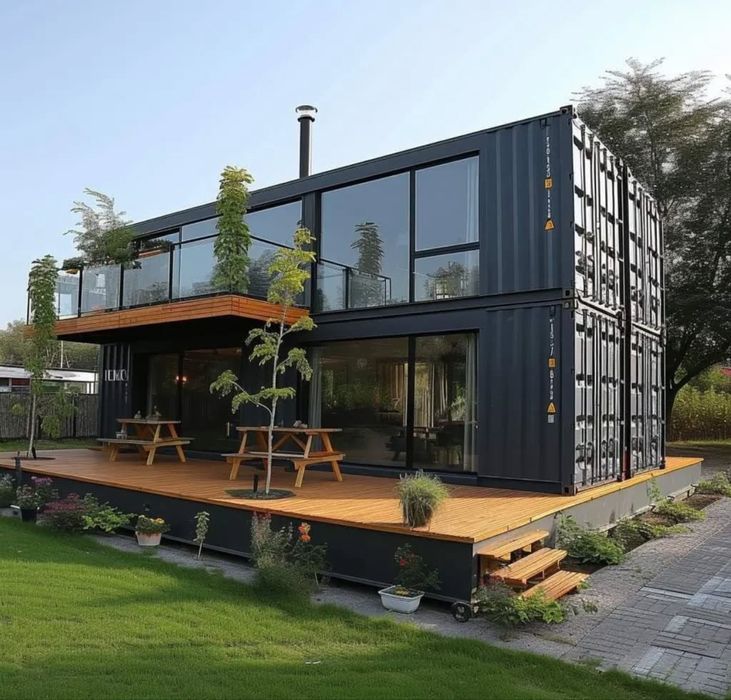 Дача из контейнер | Контейнер дом | Сауна из контейнер |