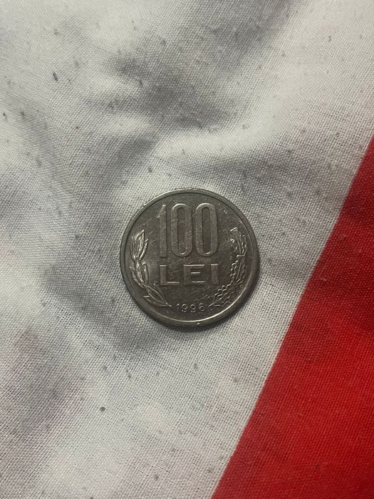 Monedă colecționari 100 de lei 1966 Mihai Viteazul