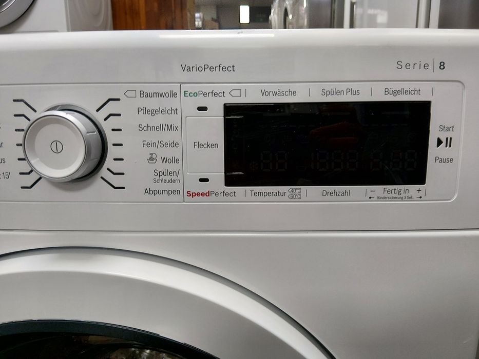 Пералня Бош Bosch Serie 8 A+++ 8кг Made in Germany  с две години гаранция!