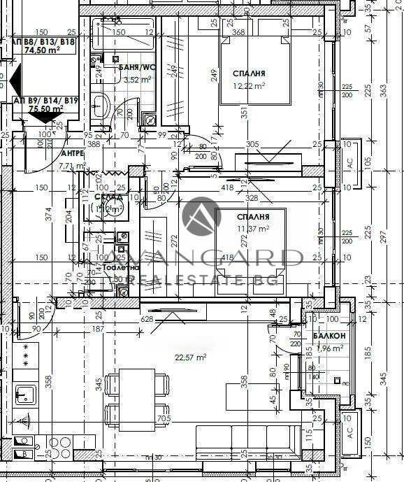 Продава се Тристаен апартамент в Пловдив, Кючук Париж - 97 кв.м за 725 €/кв.м - Снимка #12