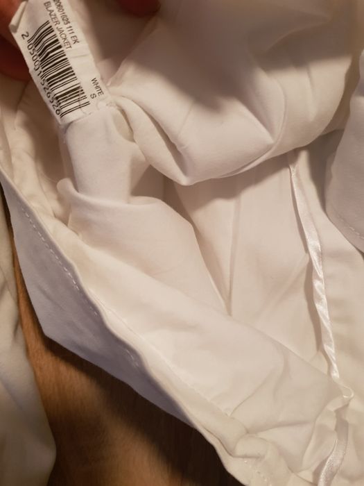 Бяло сако, размер S