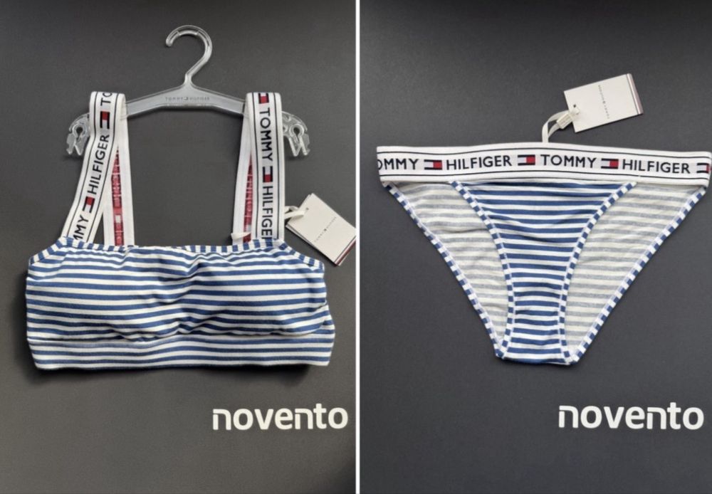 Дамско бюстие Tommy Hilfiger, синьо и бяло /S, M, L/