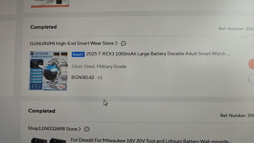 Смарт часовник 1000 mAh 1.7 инча