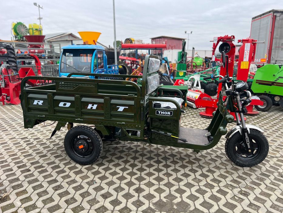 Triciclu electric THOR CITY 2 ECO tuk tuk nou Agramix