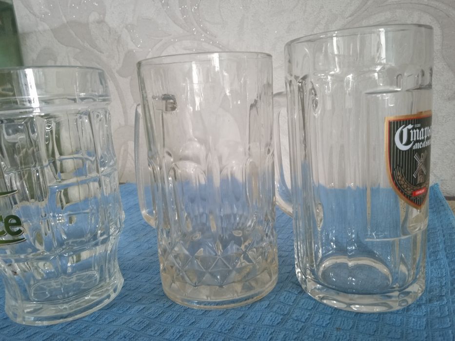 Пивные кружки,4 штуки.