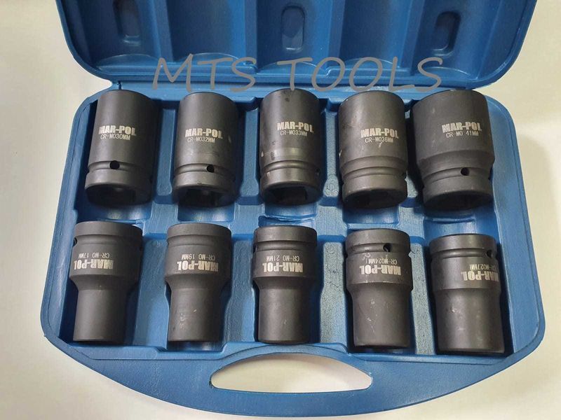 Trusa chei tubulare de impact 1" tol 17-41mm