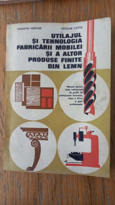 Carti tehnice constructii si prelucrarea lemnului-perioada comunista
