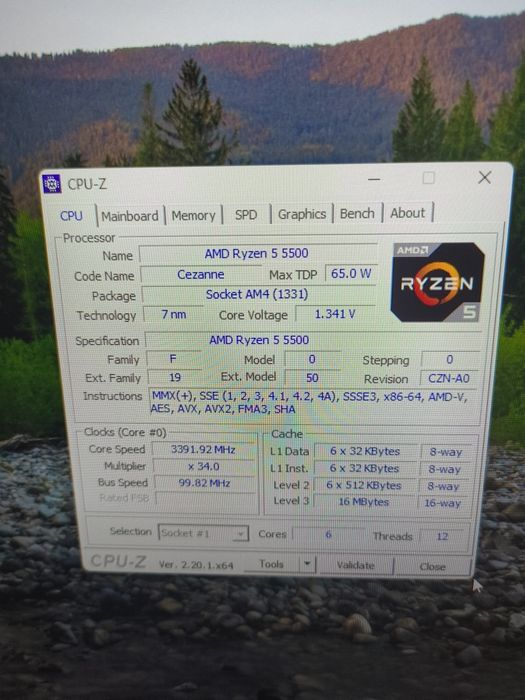 Процессор ryzen 5 5500