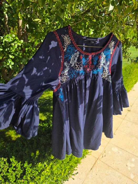 Блуза памук French Connection