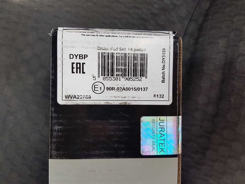 Placute frana fata NOI Fiat Stilo, Grande Punto, Doblo JURATEK JCP1467