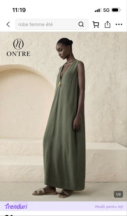 Rochie maxi vascoza