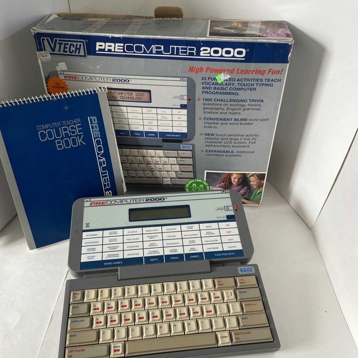 VTech Pre Computer 2000 Boxed VTG 1992 UK Version NOS 80-1441