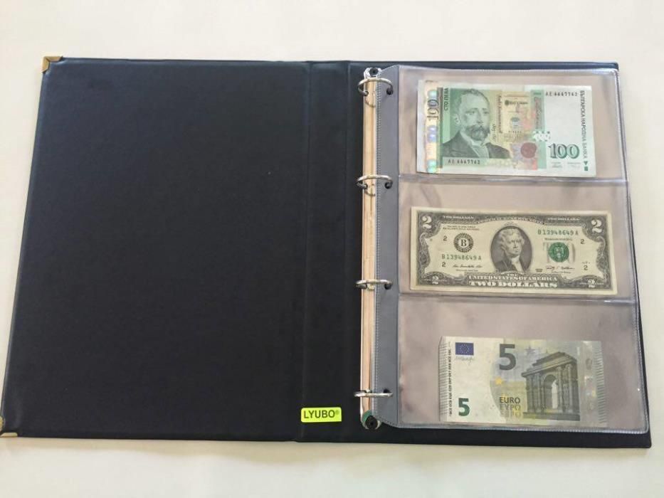 Класьор За Банкноти С 3 Полета Лукс - 39 Лв