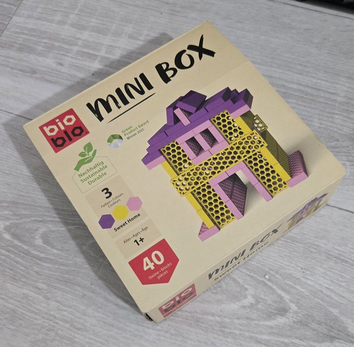 Развивающий эко-конструктор Bioblo Mini Box