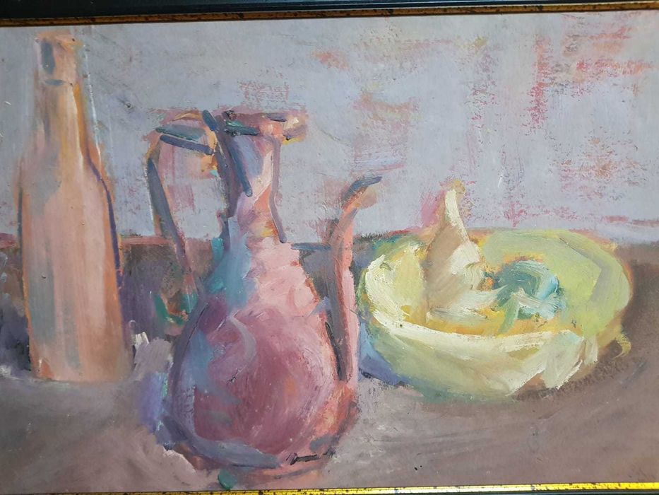 Tablou foarte vechi,pictura in ulei!