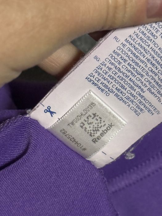 Reebok кофта женская