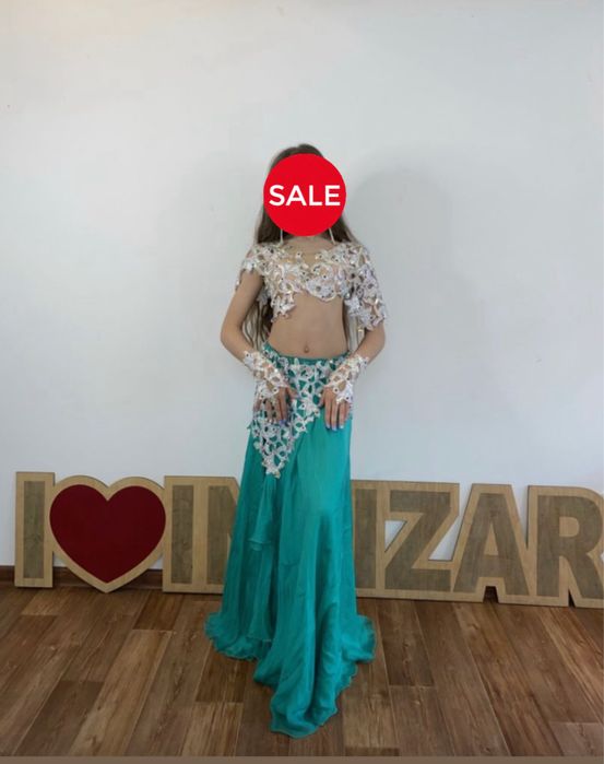 Костюм на классику бирюзовый