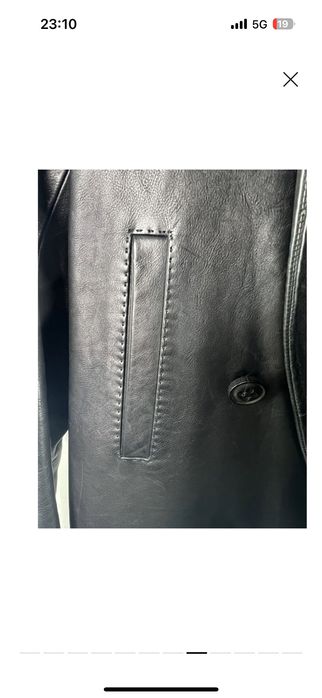 Palton piele Dsquared2 48