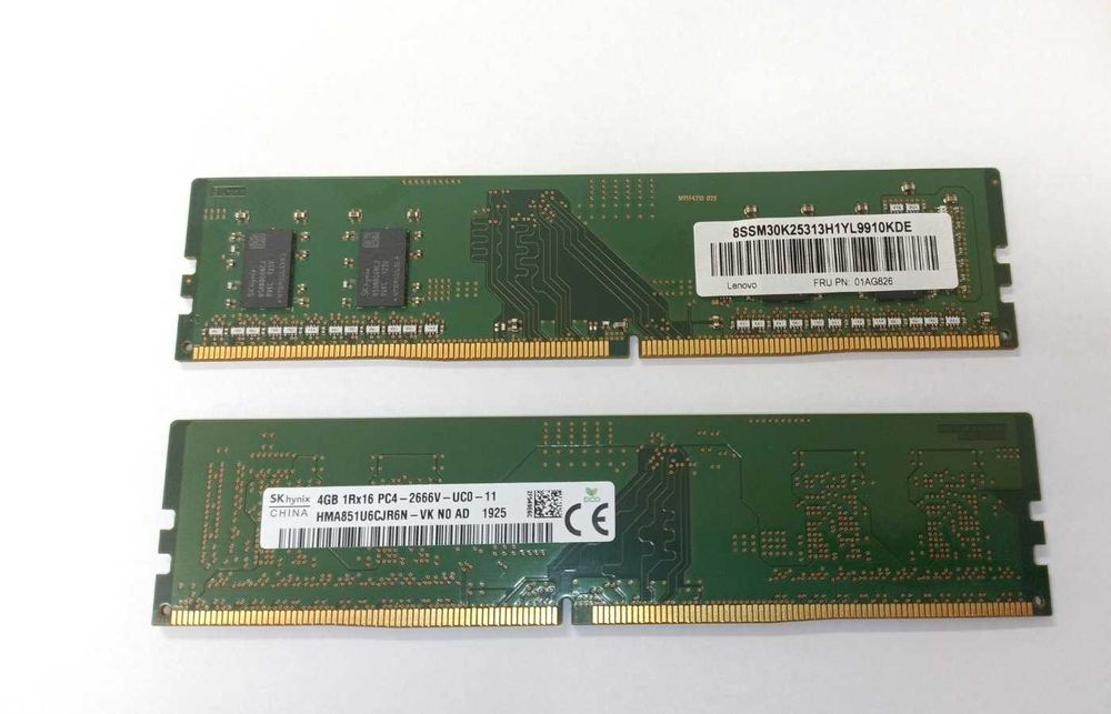 Desktop RAM 4GB DDR4 2666MHz 1.2V Компютърна Памет Intel/AMD 288-pin