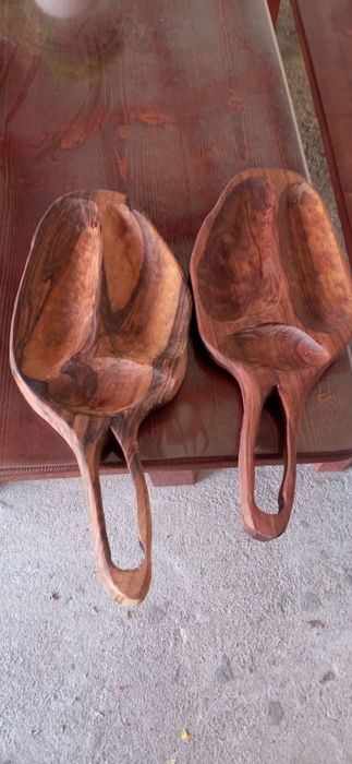 Platou servire rustic din lemn