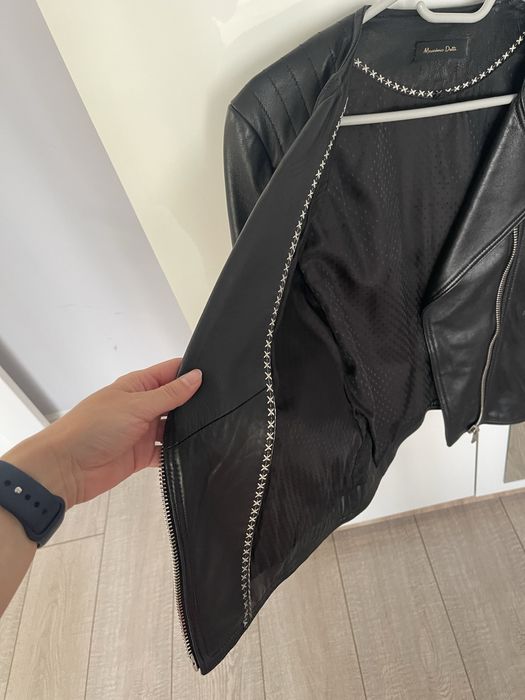 Massimo Dutti Кожаная куртка