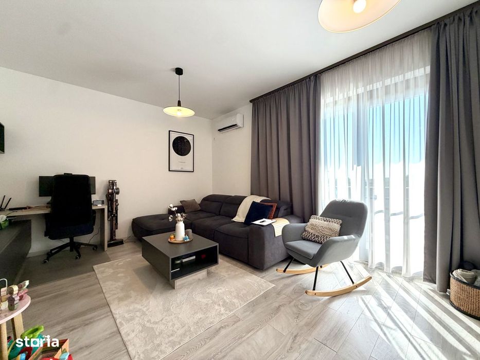Apartament modern, 2 camere, 53 mp utili, etaj 1 - Dumbravita