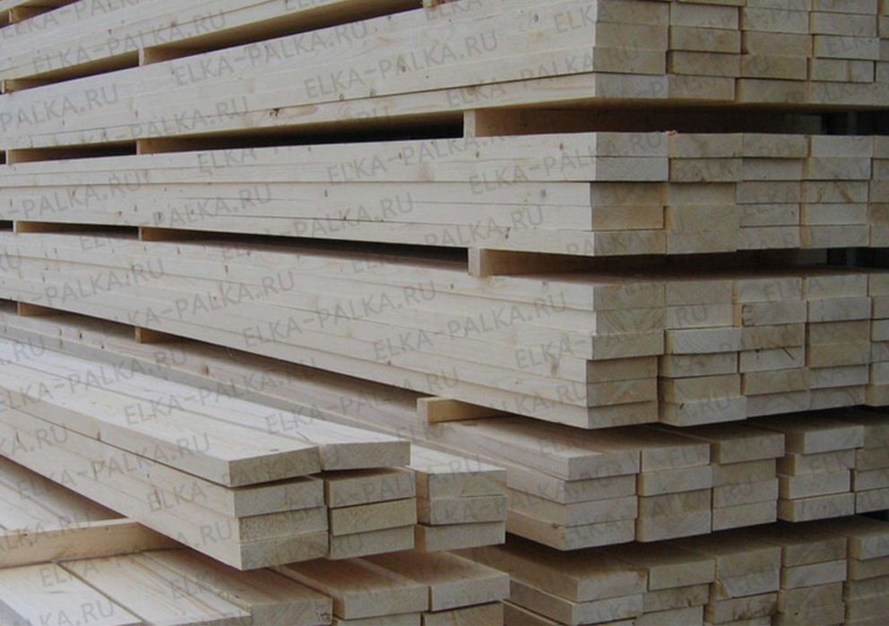 Доски и обрещетки пиломатериал лес