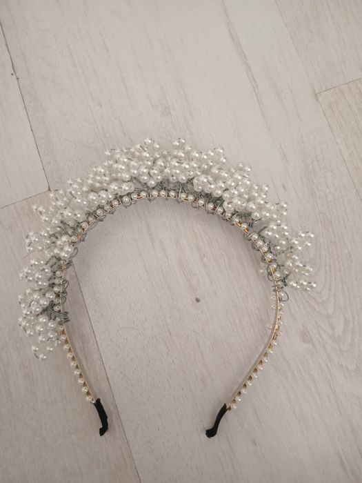 Булчинска рокля с венче