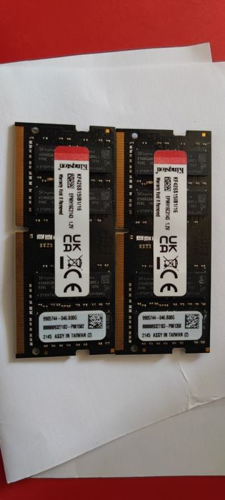 32 GB 2667 Mhz laptop Kingston FURY IMPACT DDR4