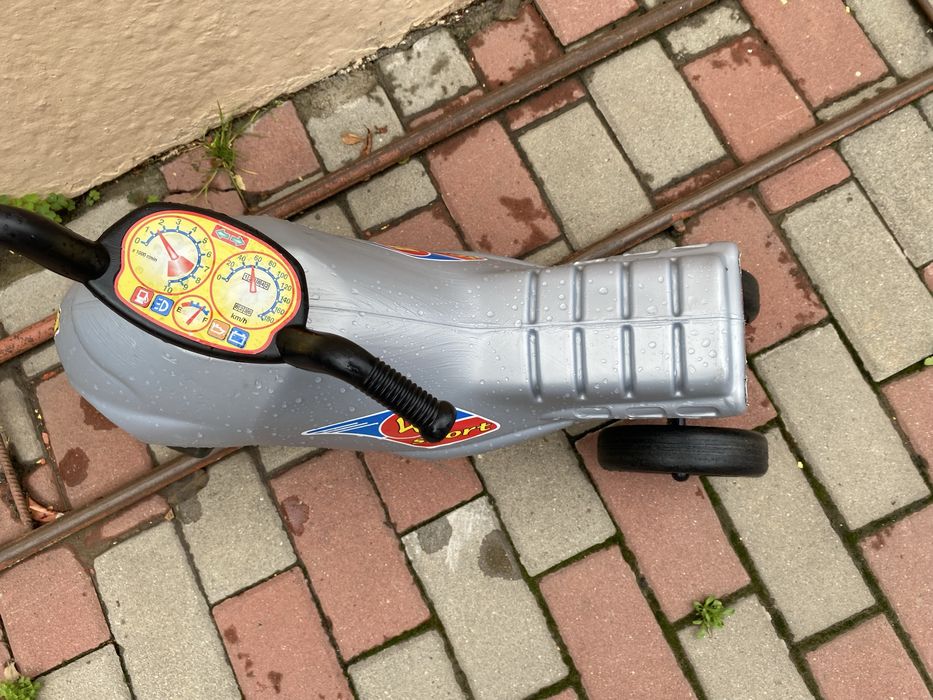 Motor copii mediu, gri, noua